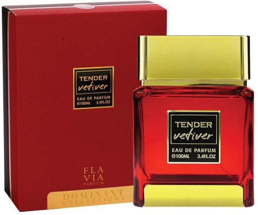 Flavia Dominant Tender Vetiver Eau De Parfum 100ml For Men & Women