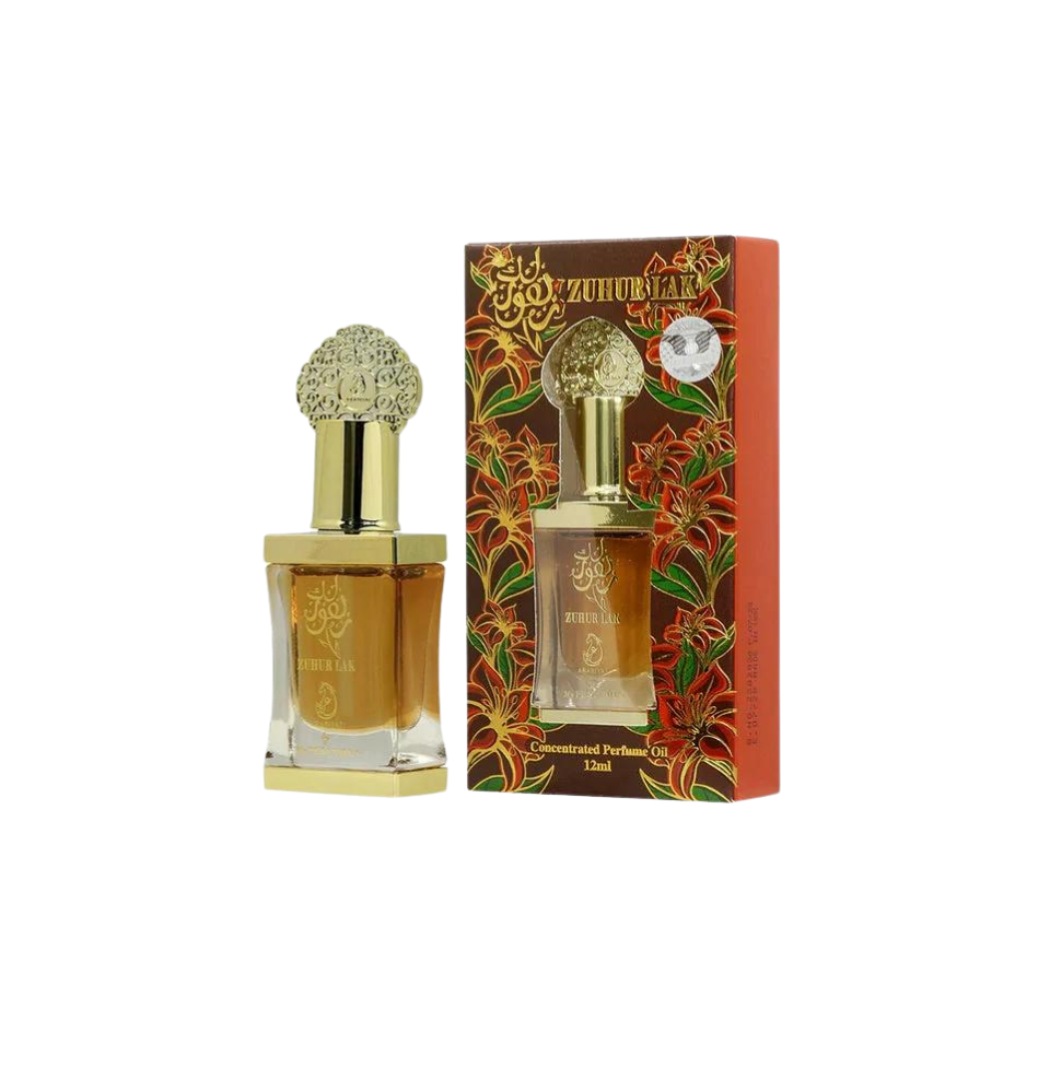 Arabiyat Zuhur Lak Concentrated Perfume Oil (Attar) 12ml For Men & Women
