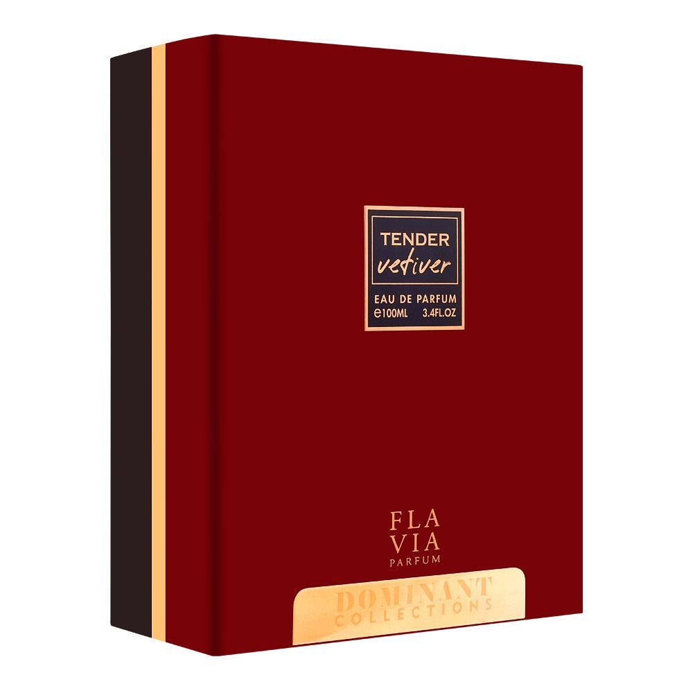 Flavia Dominant Tender Vetiver Eau De Parfum 100ml For Men & Women
