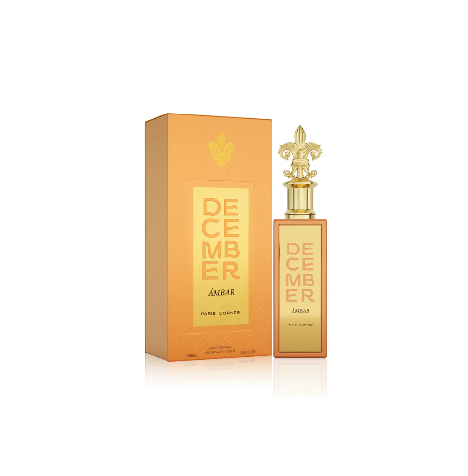 Paris Corner December Ambar Eau De Parfum 85ml For Man & Woman