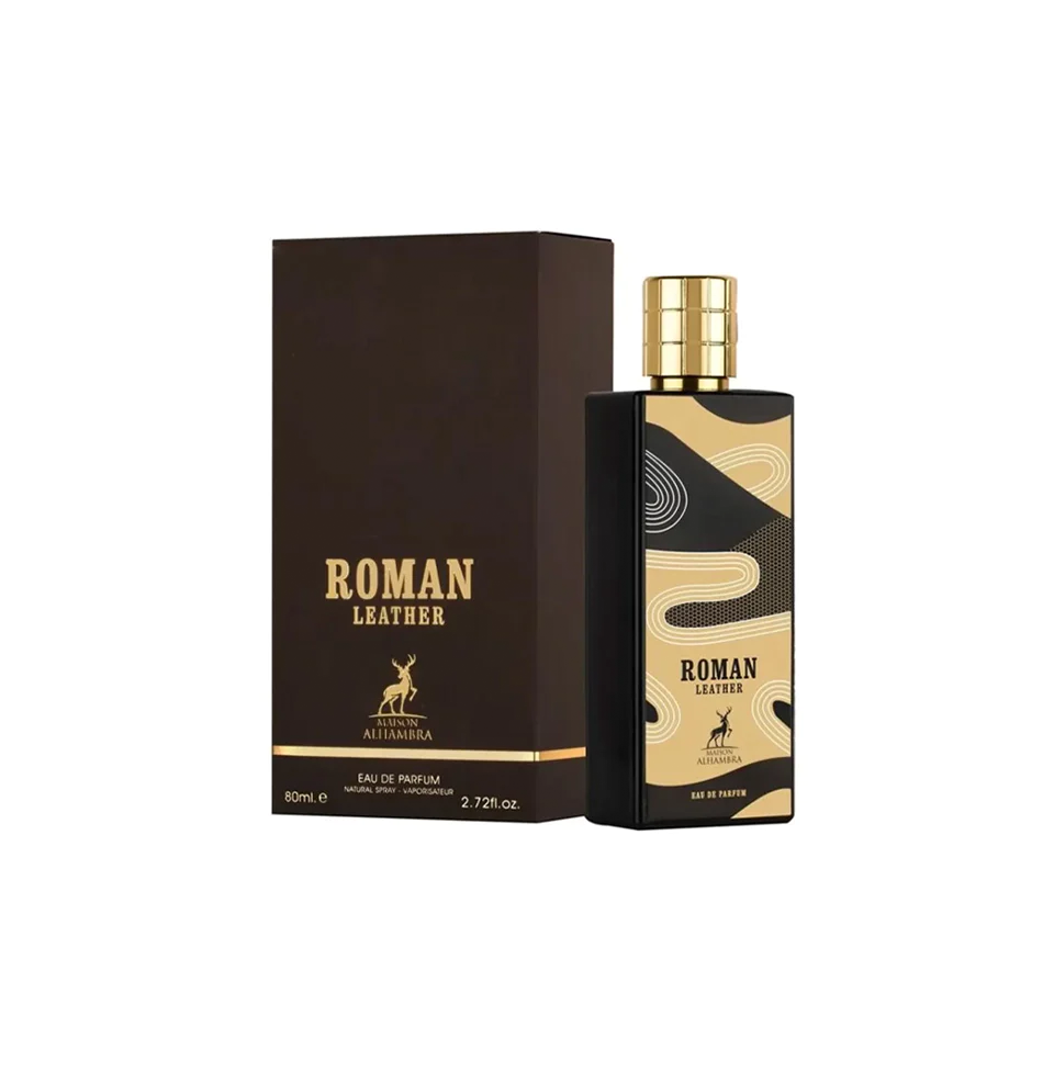 Roman Leather By Maison Alhambra Eau De Parfum for Men & Women 80ml