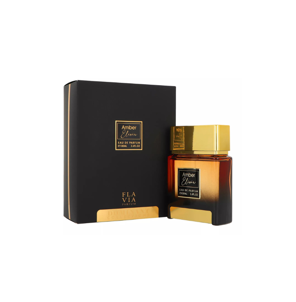 Flavia Dominant Amber Elixir Eau De Parfum 100ml For Men & Women
