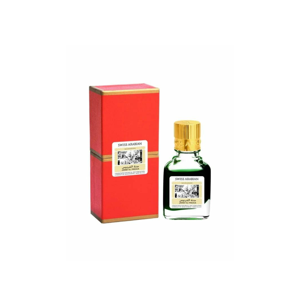 Swiss Arabian Givaudan Jannet El Firdaus (Red) Concentrated Perfume Oil 9ml For Men & Women