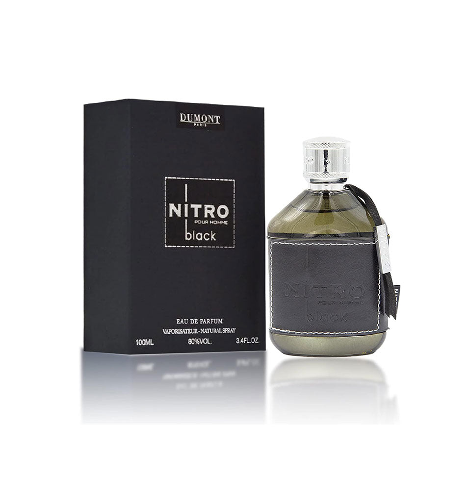 Dumont Nitro Black Pour Homme Eau De Parfum for Men 100ml