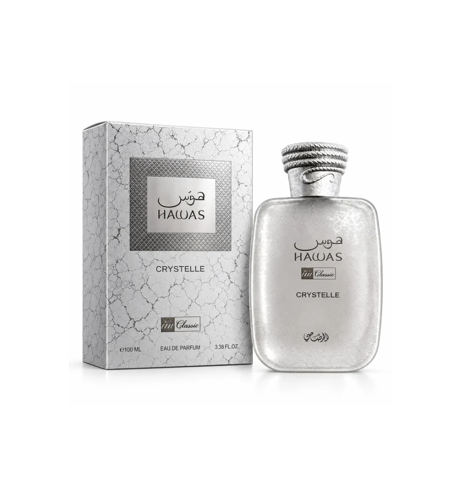 Hawas Crystelle By I'm Rasasi Eau De Parfum 100ml For Man & Woman