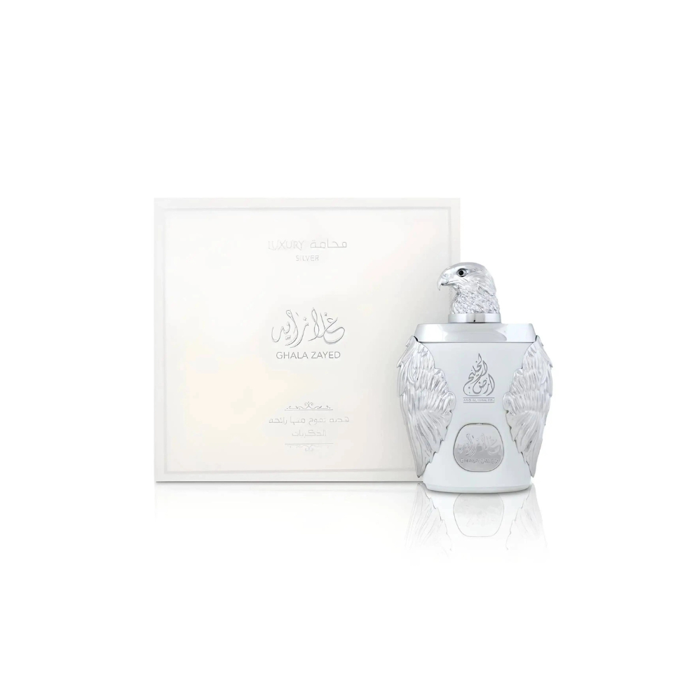 Ard Al Khaleej Ghala Zayed Luxury Silver Eau De Parfum 100ml For Men & Women