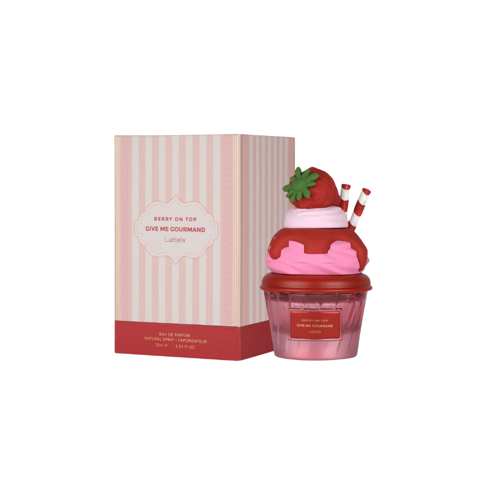 Lattafa Give Me Gourmand Berry On Top Eau De Parfum 75ml For Woman