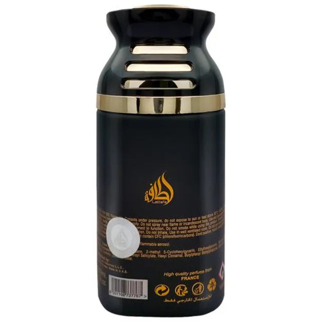 Lattafa Velvet Oud Deodorant Body Spray 200ml For Men & Women