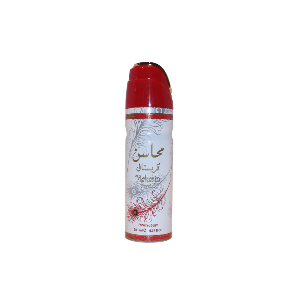 Lattafa Mahasin Crystal Perfumed Spray 200ml