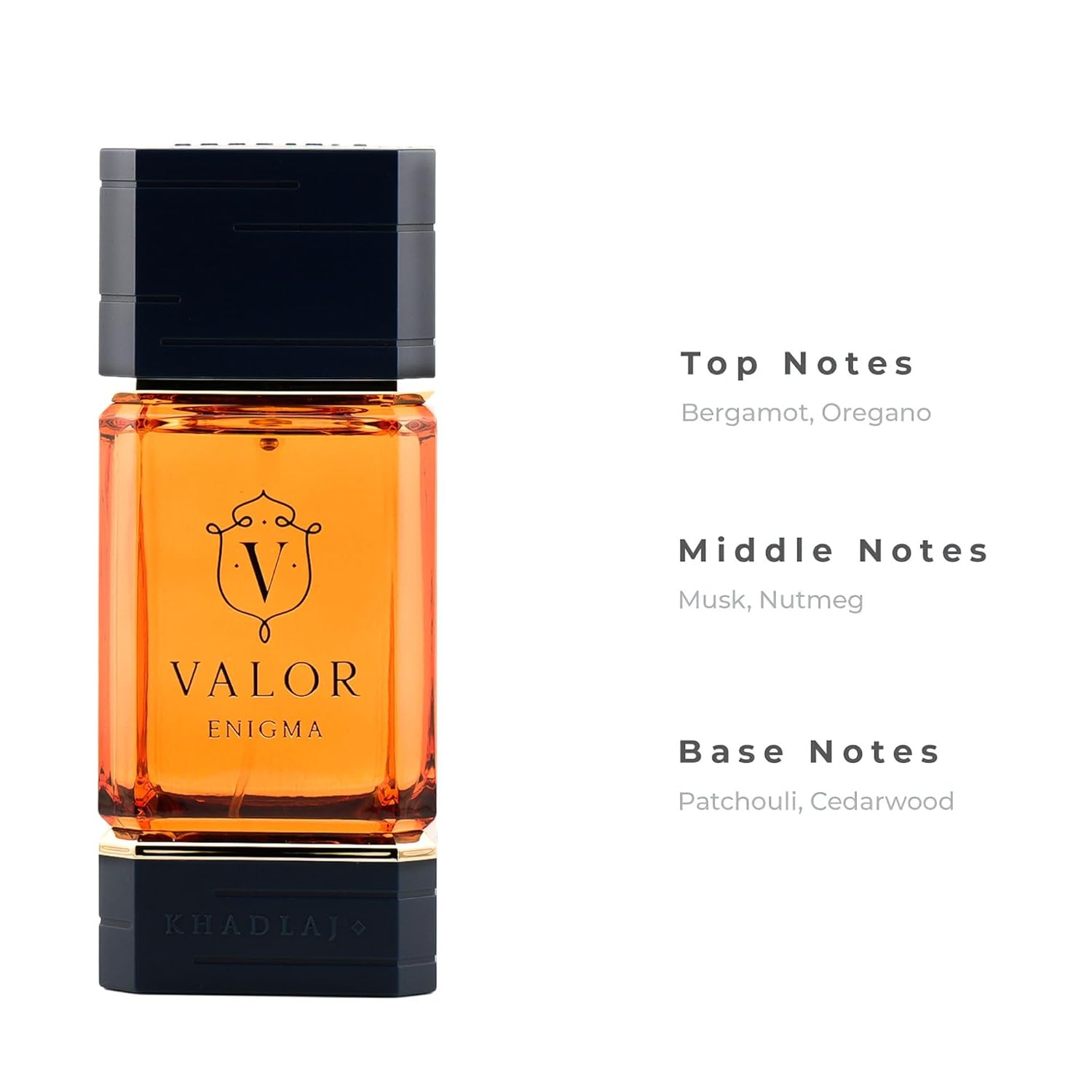 Khadlaj Valor Enigma Eau De Parfum 100ml For Man