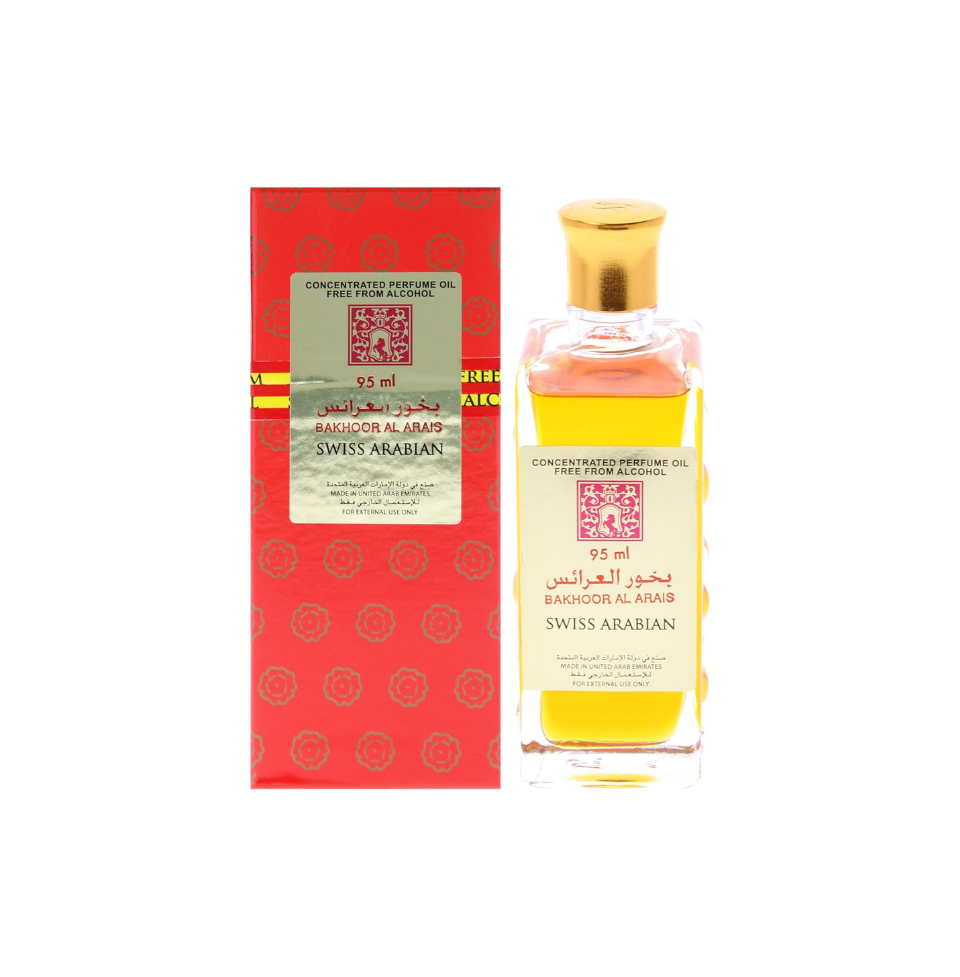 Swiss Arabian Bakhoor Al Arais Concentrated Perfume Oil (Attar) 95ml For Man & Woman