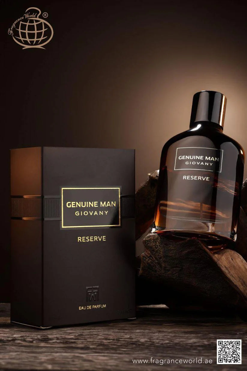 Fragrance World Genuine Man Giovany Reserve Eau De Parfum 100ml For Men