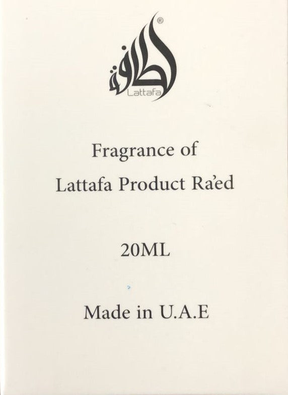 Lattafa Raed Silver Tester Eau De Parfum 20 ml