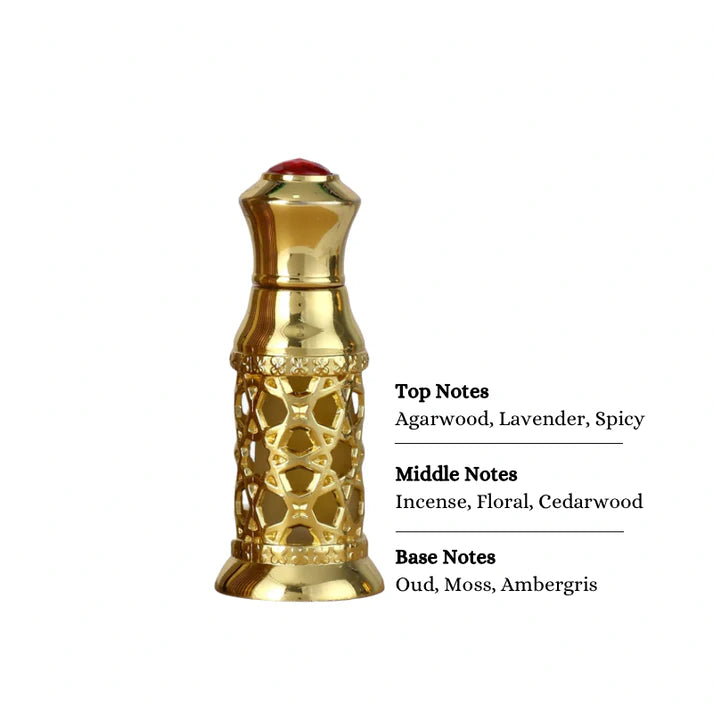 Naseem Oud Safi Attar (Perfume Oil) For Men & Women 6 ml
