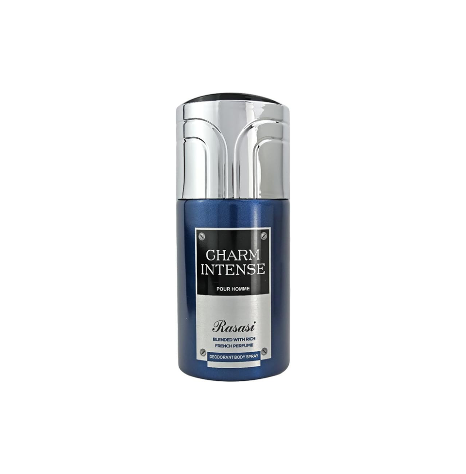 Rasasi Charm Intense Deodorant Spray 250ml For Men