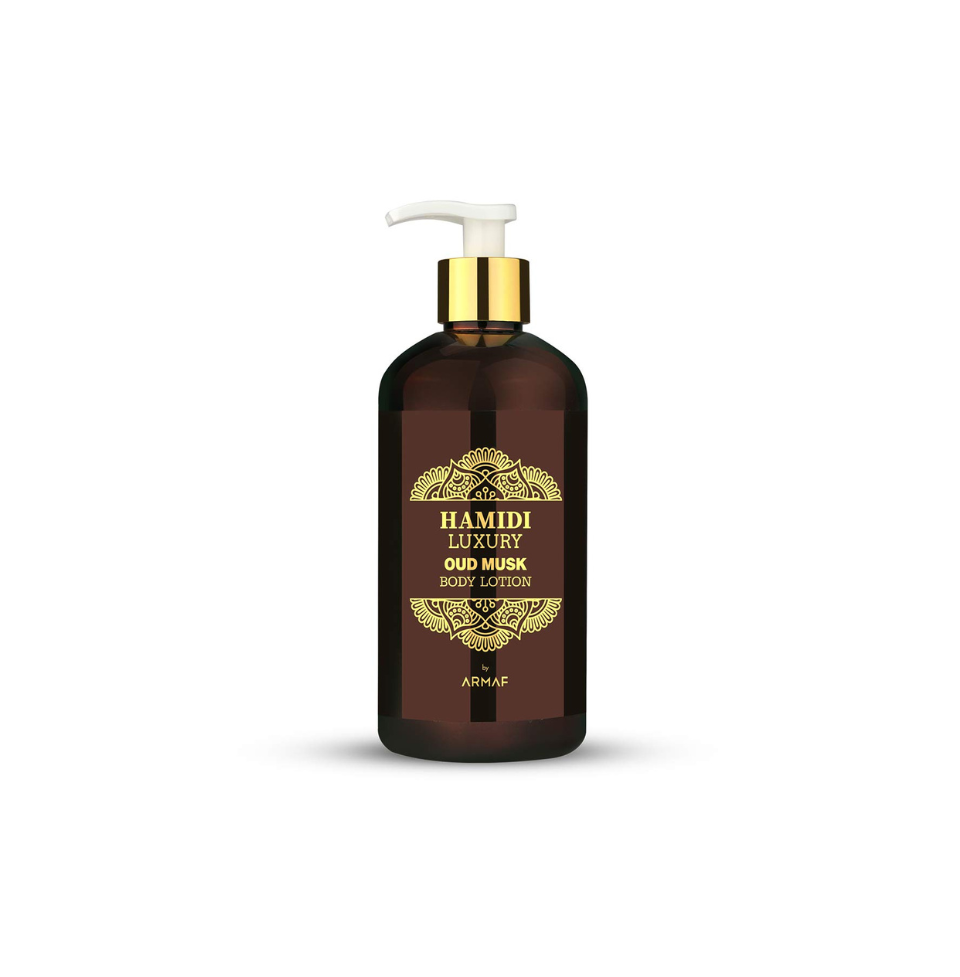 Hamidi Luxury Oud Musk Body Lotion 500ml For Men & Women