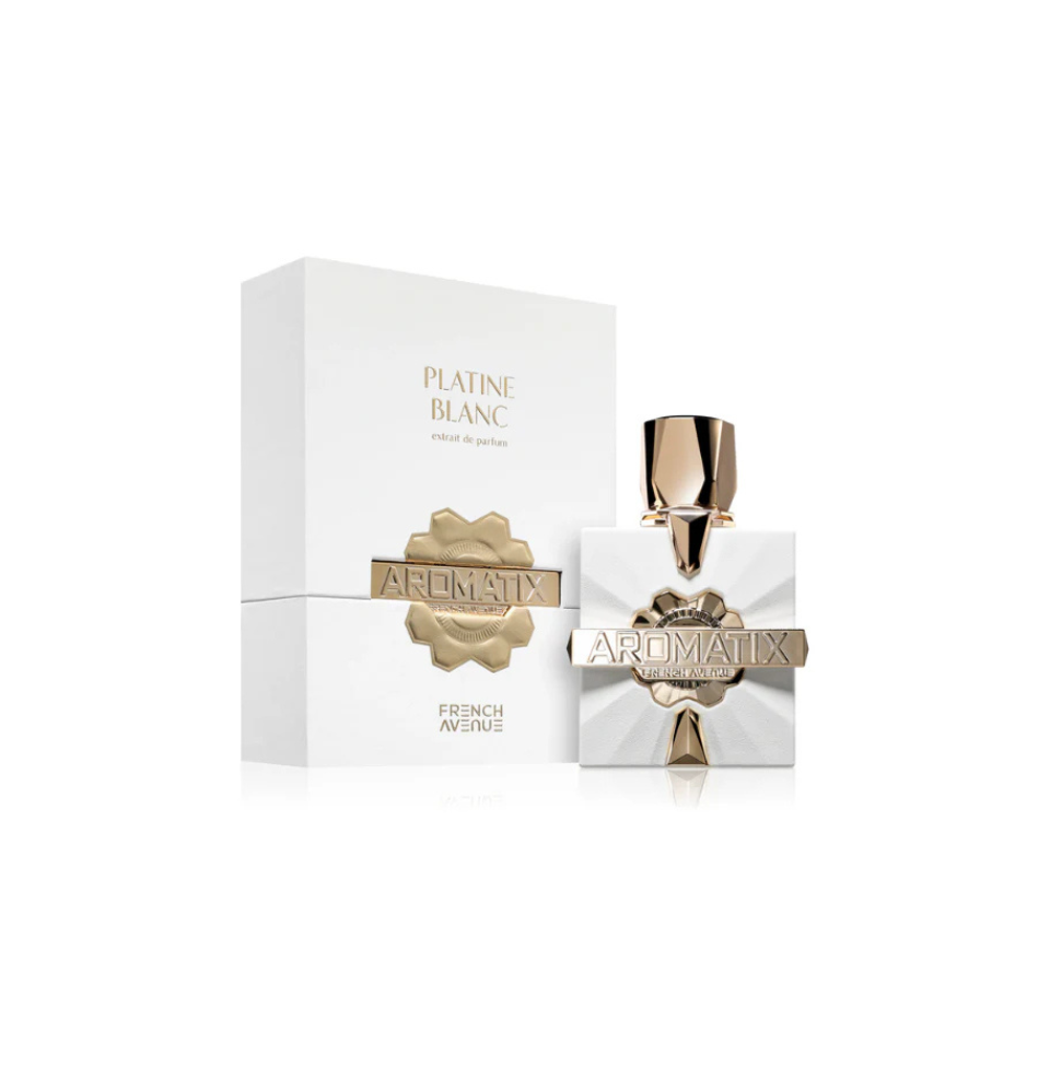 Fragrance World French Avenue X Aromatix Platine Blanc Extrait De Parfum 100ml For Man