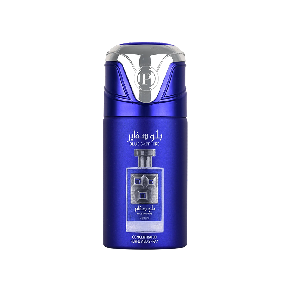 Lattafa Pride Blue Sapphire Deodorant Body Spray for Unisex 250ml