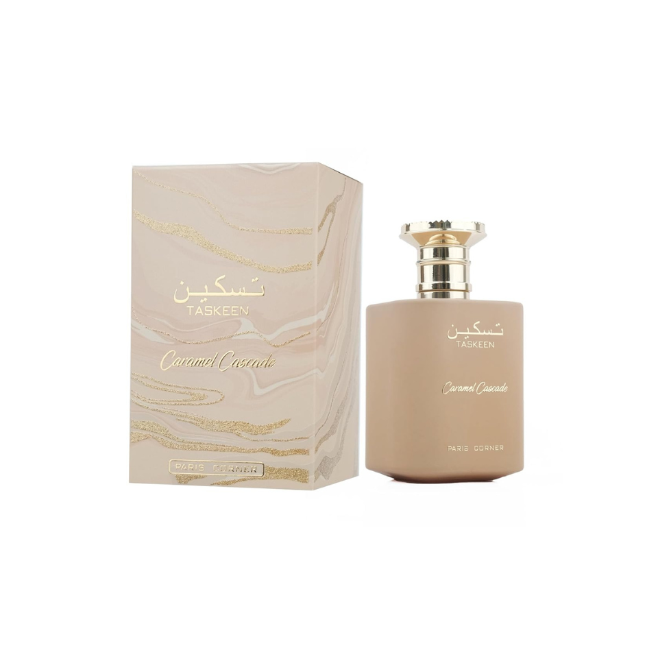 Paris Corner Taskeen Caramel Cascade Eau De Parfum 100ml For Men & Women
