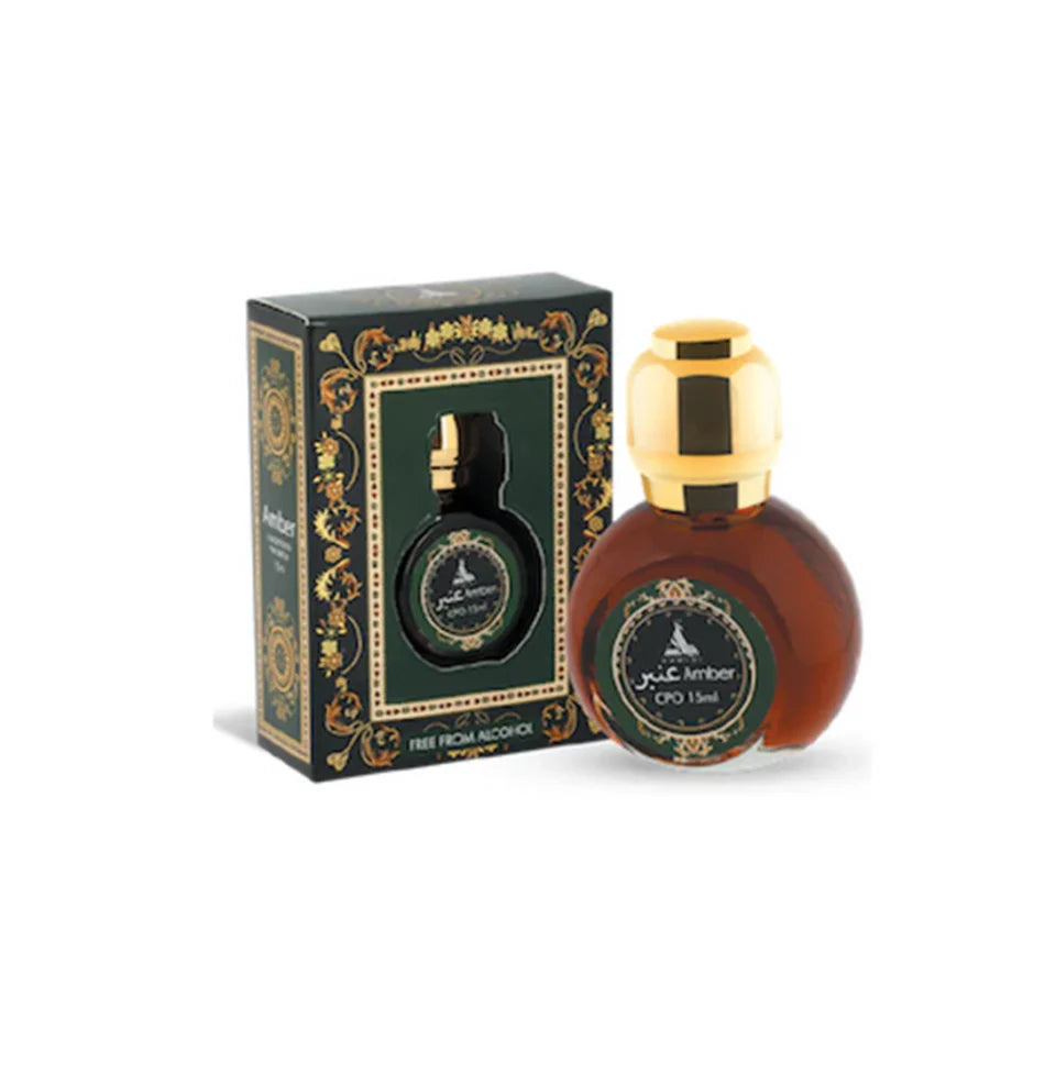 Hamidi Amber Concentrated Perfume Oil 15ml For Men & Women