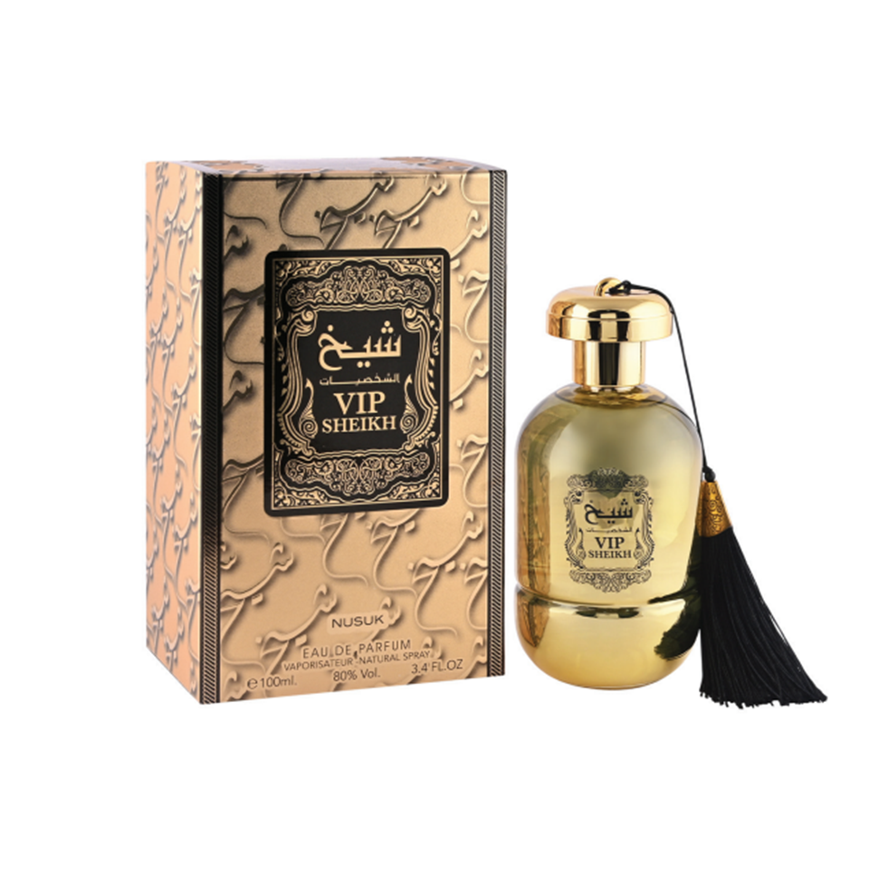 Nusuk Vip Sheikh Eau De Parfum For Men & Women 100ml – FragranceAura