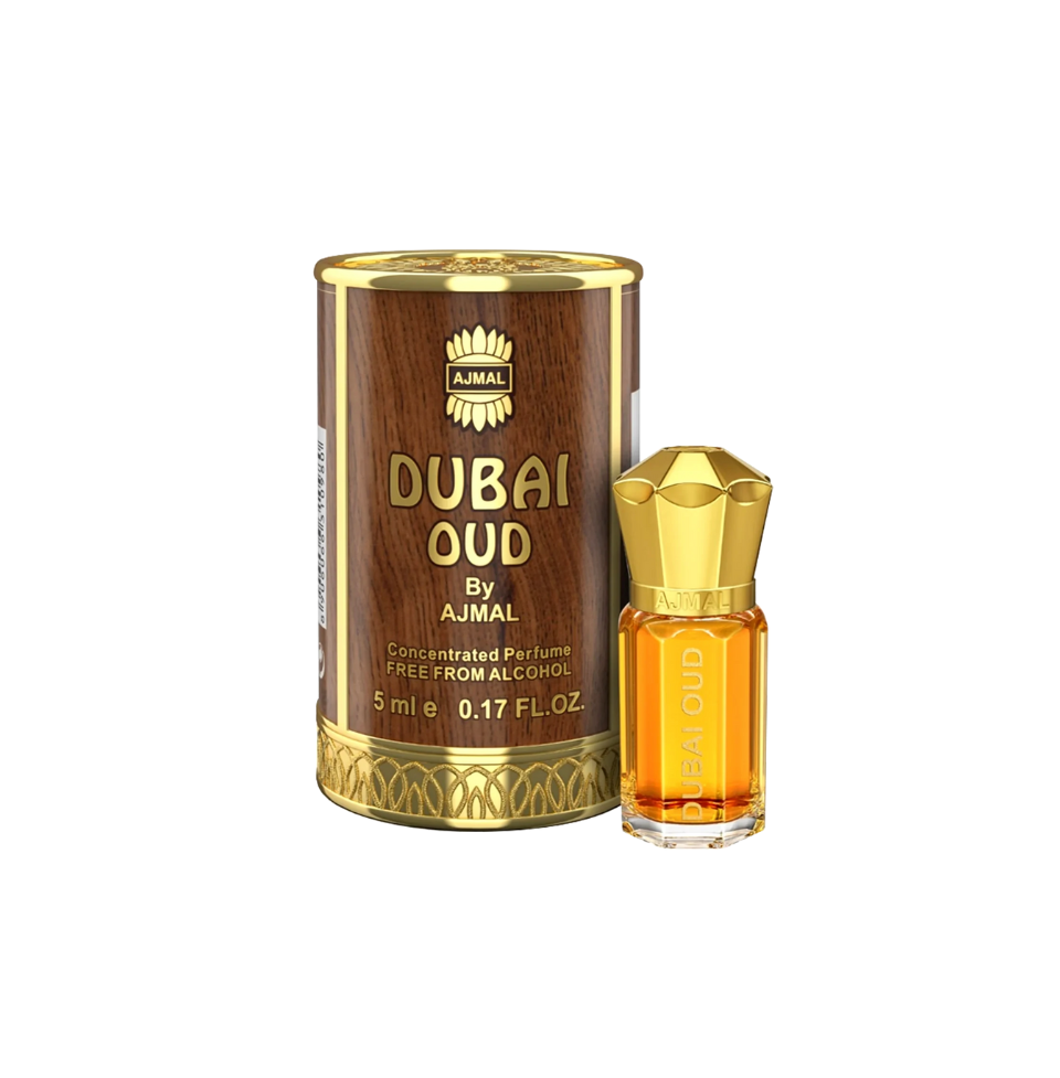 Ajmal Dubai Oud Concentrated Perfume Oil 5ml For Women