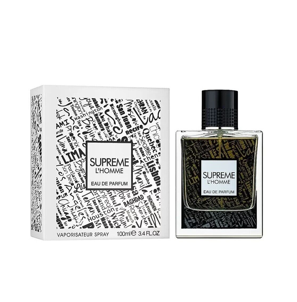 Fragrance World Supreme L'homme  Eau De Parfum 100ml For Men