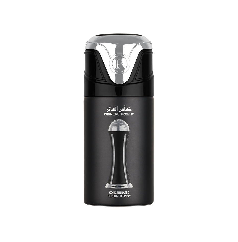 Lattafa Pride Winner's Trophy Silver Deodorant Body Spray for Unisex 250ml