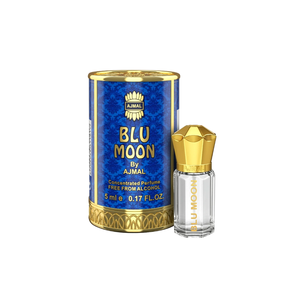 Ajmal Blu Moon Concentrated Perfume Oil 5ml For Women