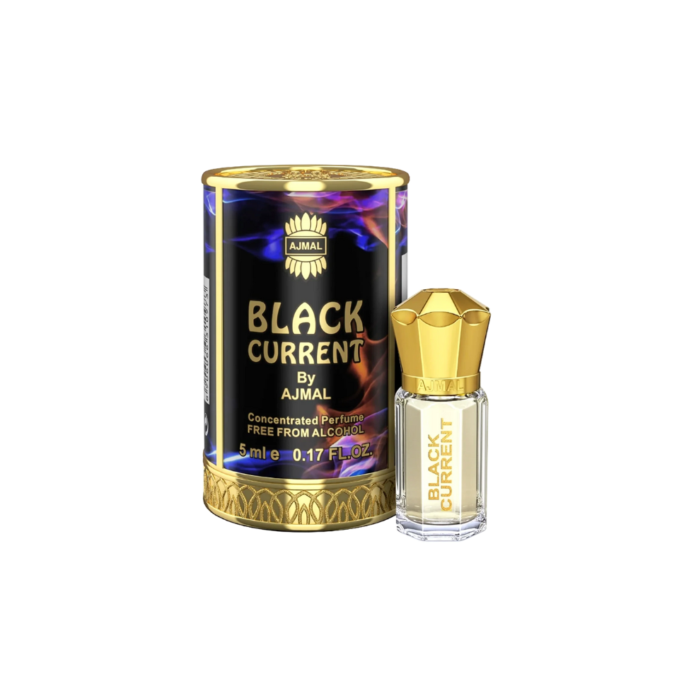 Ajmal Black Current Concentrated Perfume Oil 5ml For Women