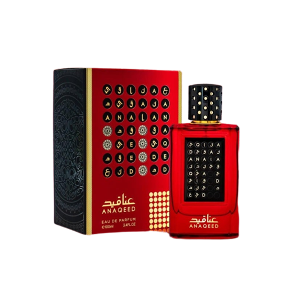 Fragrance World Anaqeed Rouge Eau de Parfum 100 ml For Men & Women