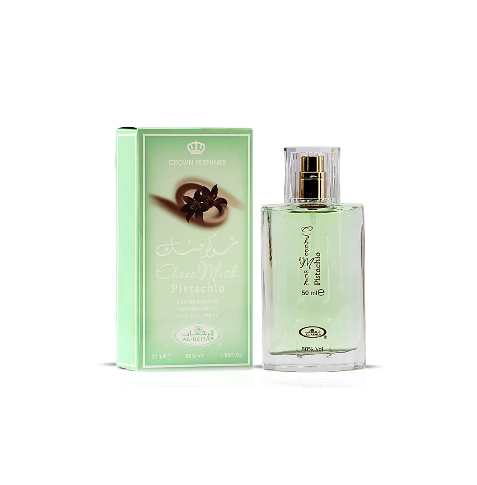 Al Rehab Choco Musk Pistachio Eau De Parfum 50ml For Man & Woman