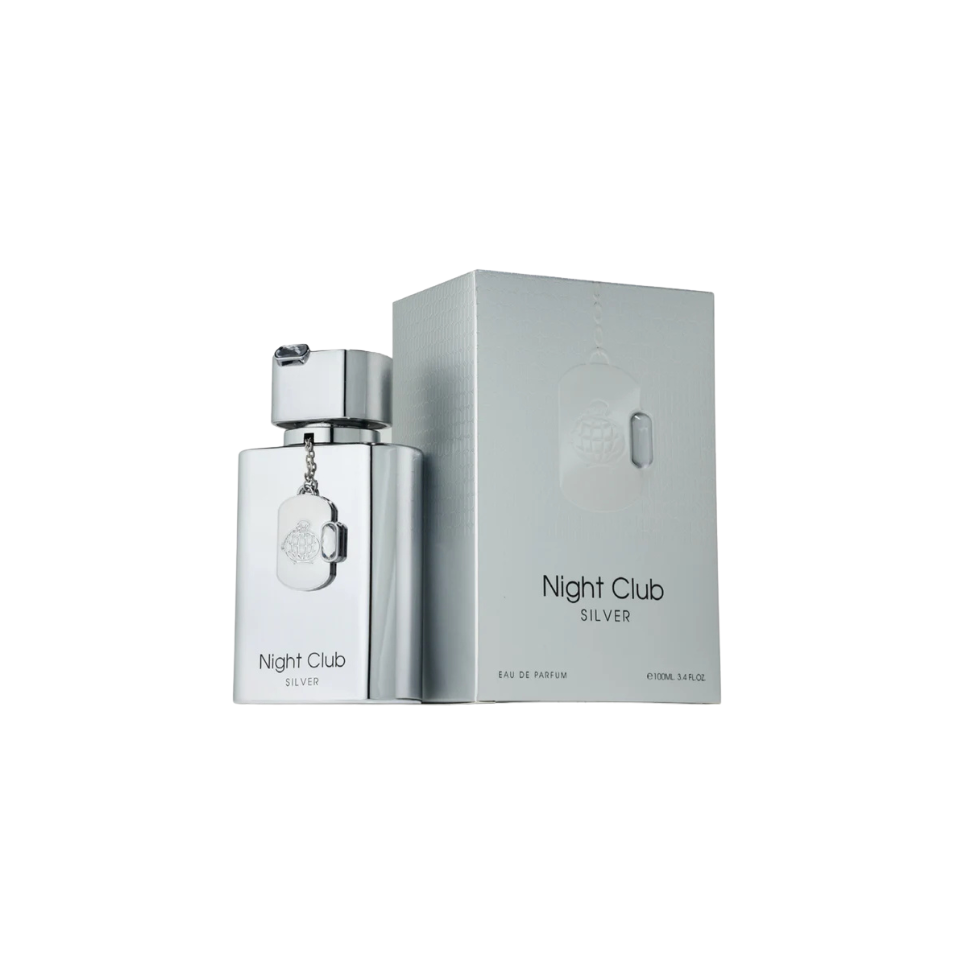 Fragrance World Night Club Silver Eau De Parfum 100ml For Man