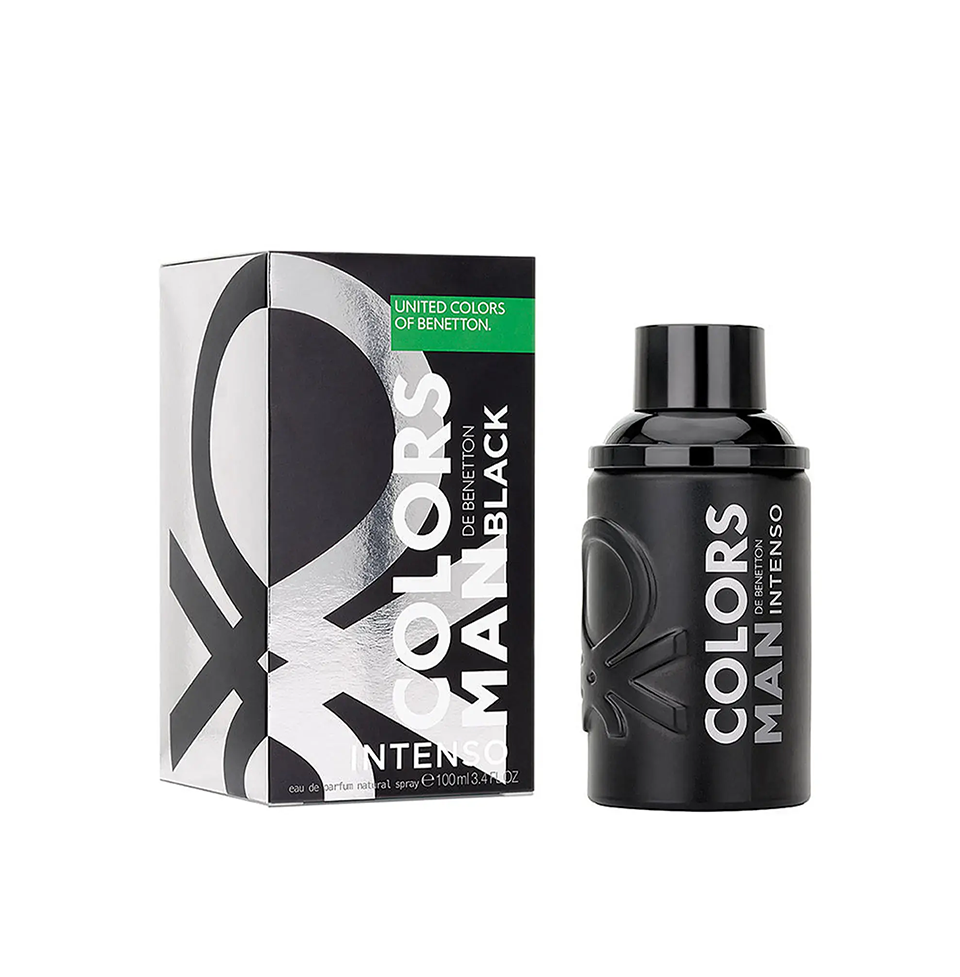 United Colors De Benetton Colors Black Intenso Eau De Toilette 100ml For Man