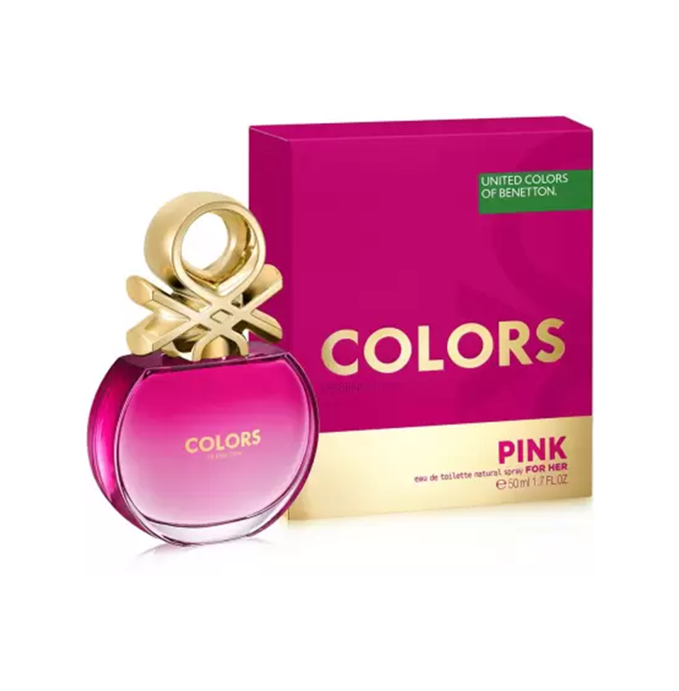 United Colors de Benetton Pink Eau De Toilette 50ml for Women