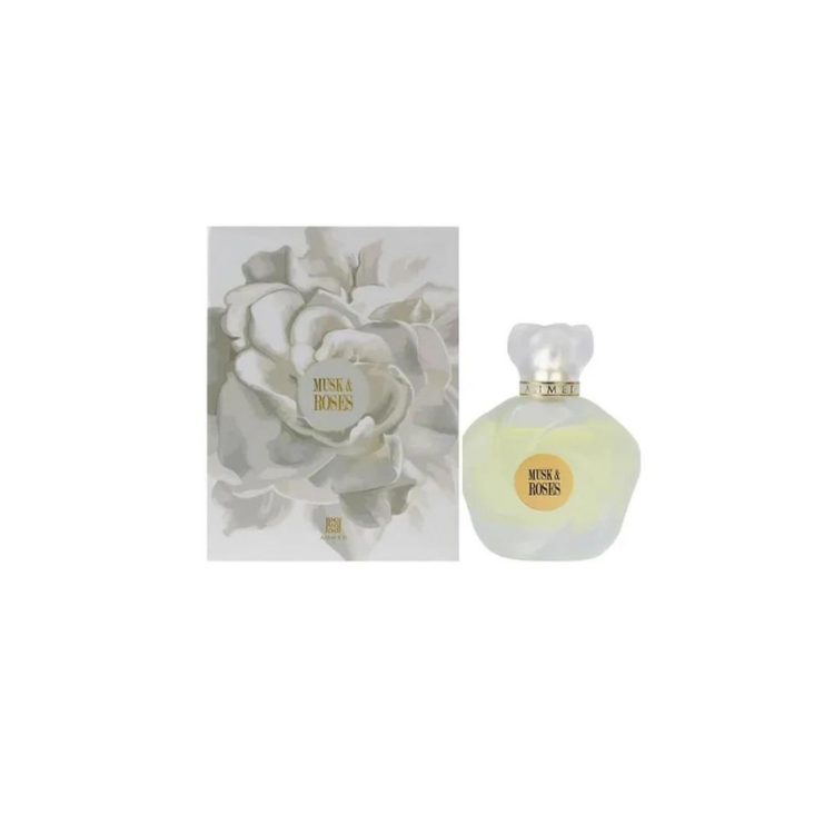 Ahmed Al Maghribi Musk & Roses Eau De Parfum For 75ml Men & Women