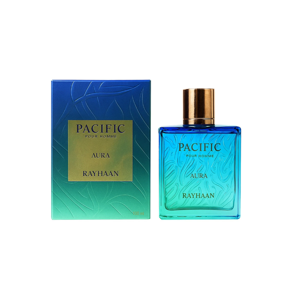 Rayhaan Pacific Aura Eau De Parfum 100ml For Men