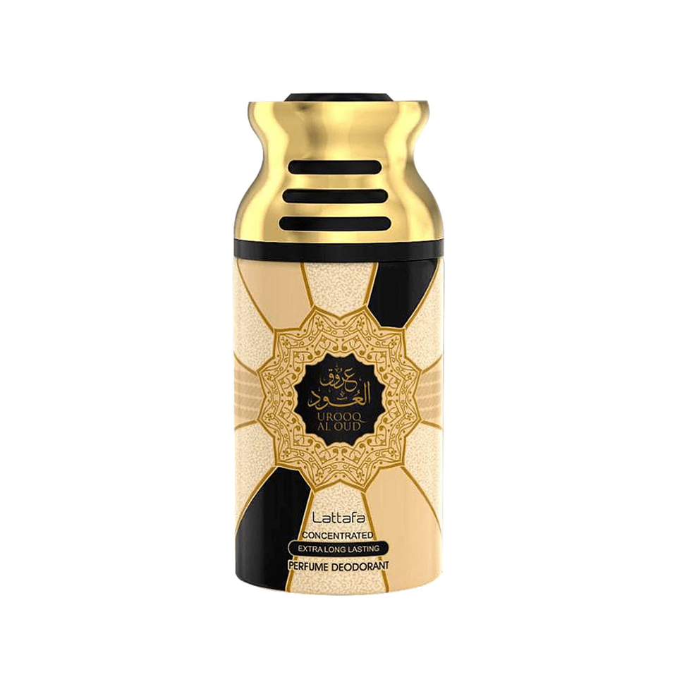 Lattafa Urooq Al Oud Deodorant Body Spray 250ml For Men & Women