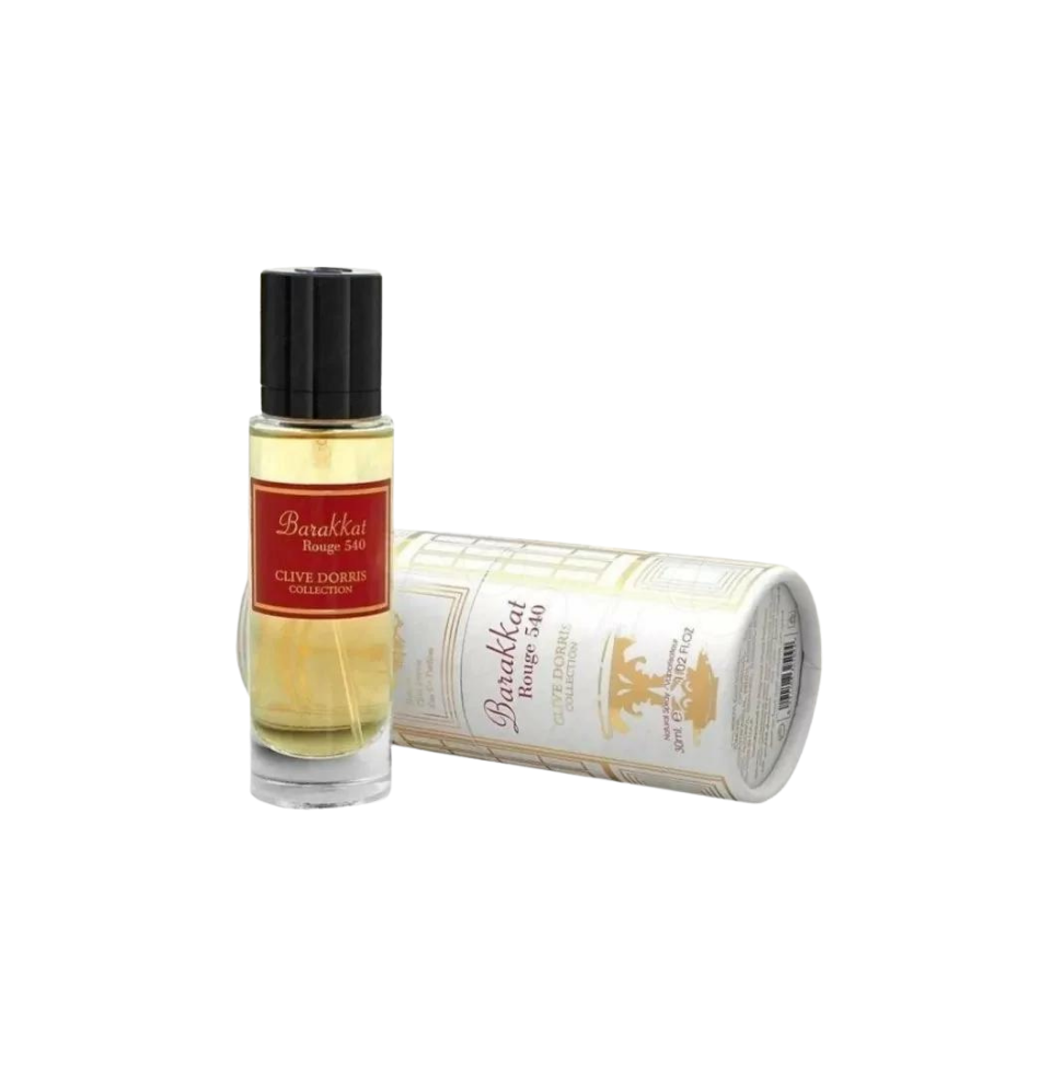 Fragrance World Clive Dorris Barakkat Rouge 540 Eau De Parfum 30ml For Men & Women