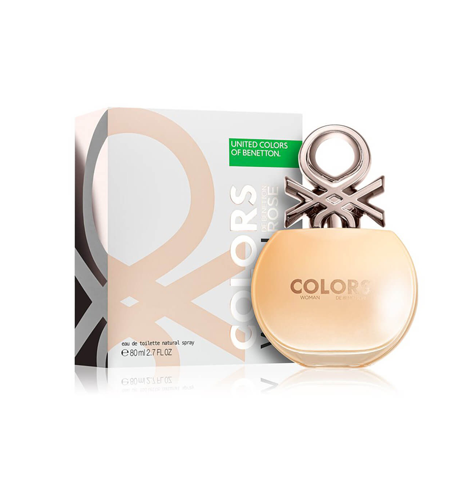 United Colors Of Benetton Colors Rose Eau De Toilette 80ML For Women