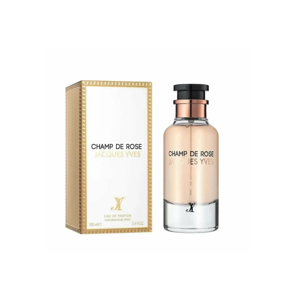 Fragrance World Jacques Yves Champ De Rose Eau de Parfum 100ml For Men & Women