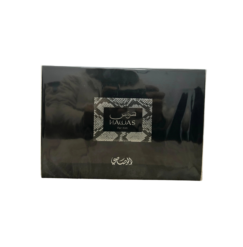 Gift Set Of Rasasi Hawas Eau de Parfum 100ml For Men