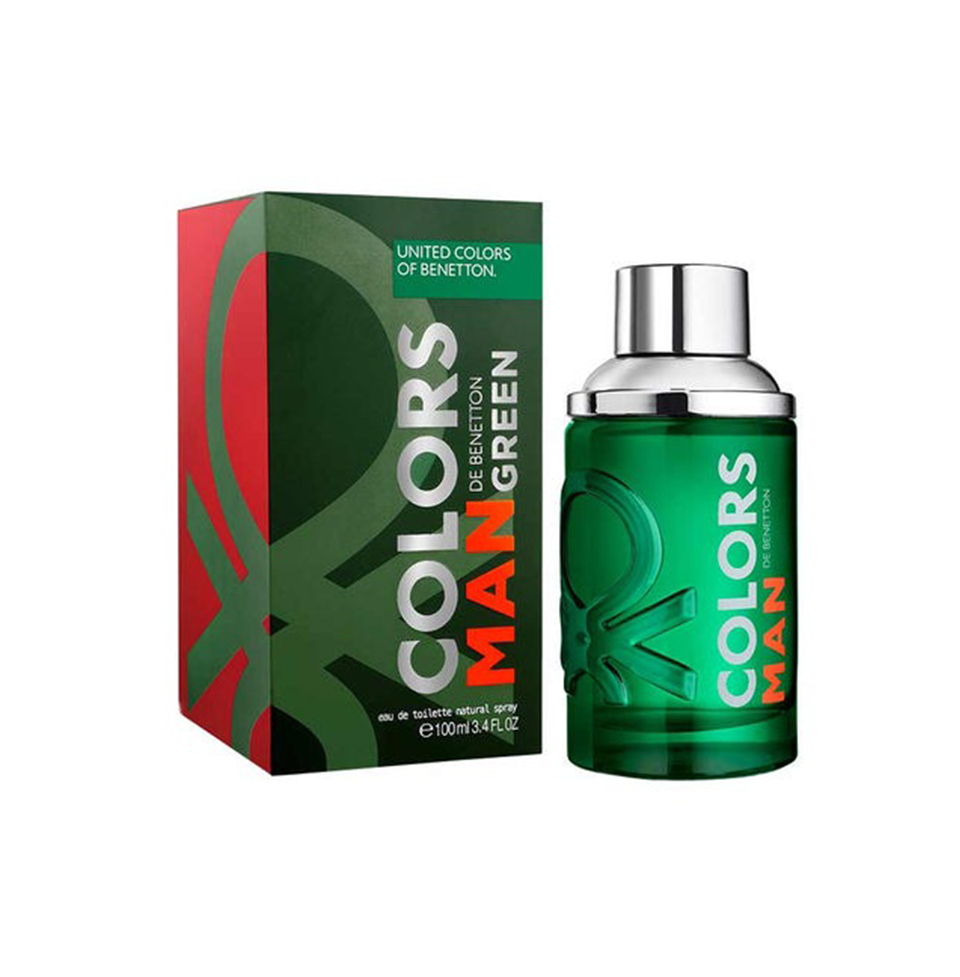 United Colors of Benetton Man Green Eau De Toilette 100 ml .