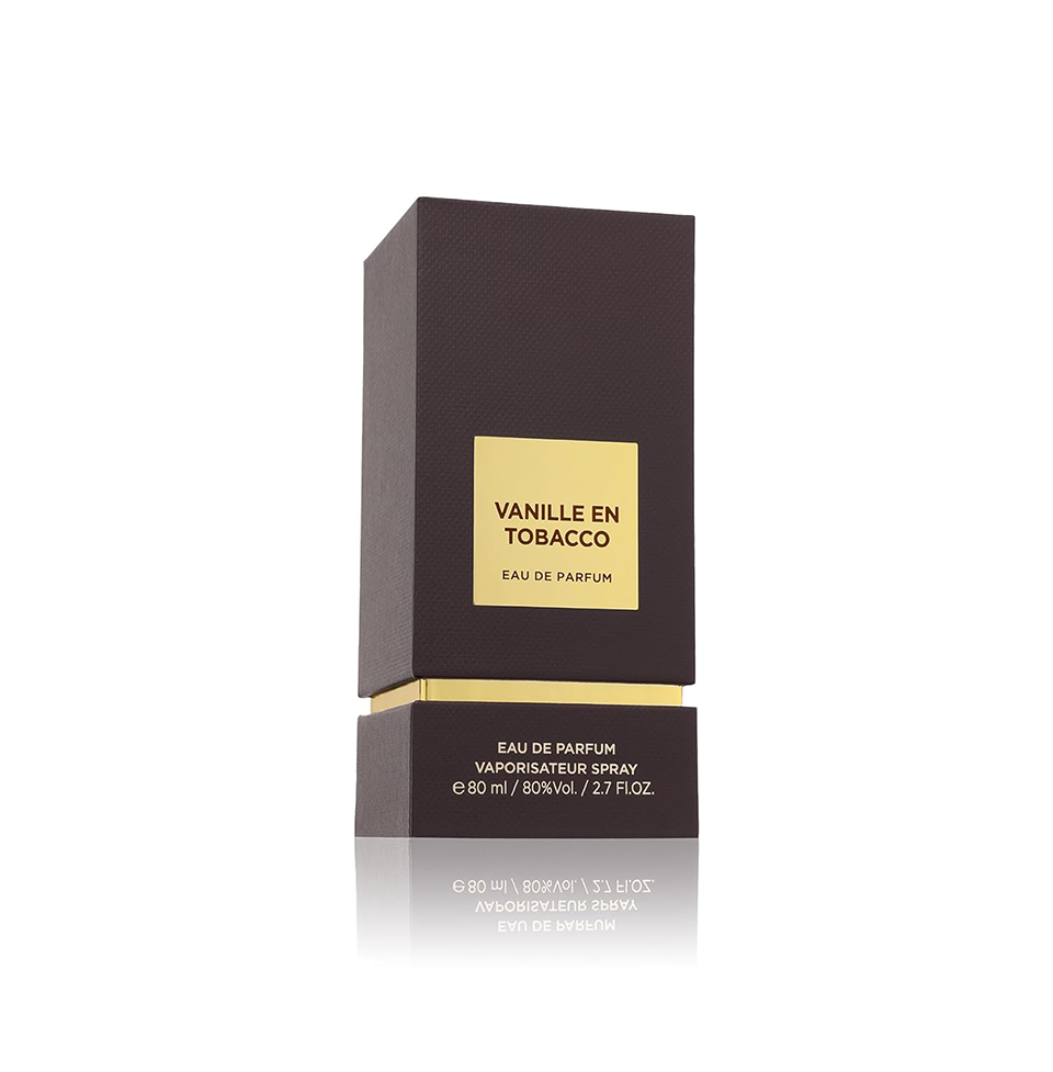 Fragrance World Vanille En Tobacco Eau De Parfum 80ml For Men & Women