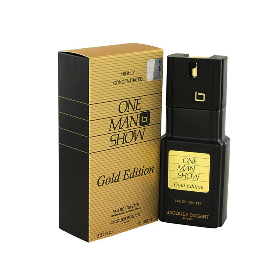One Man Show Gold Edition By Jacques Bogart Eau De Toilette For Men 100ml