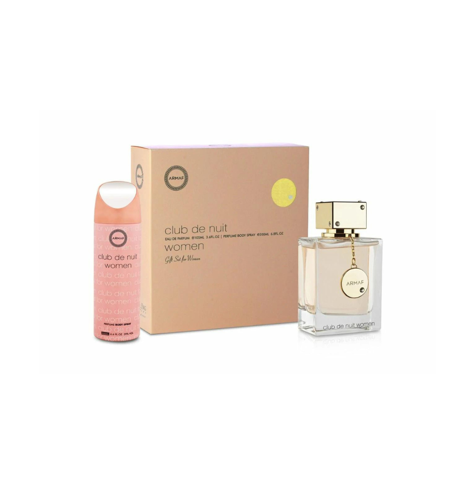 Gift Set Of Armaf Club De Nuit Pink Eau De Parfum 105ml For Women