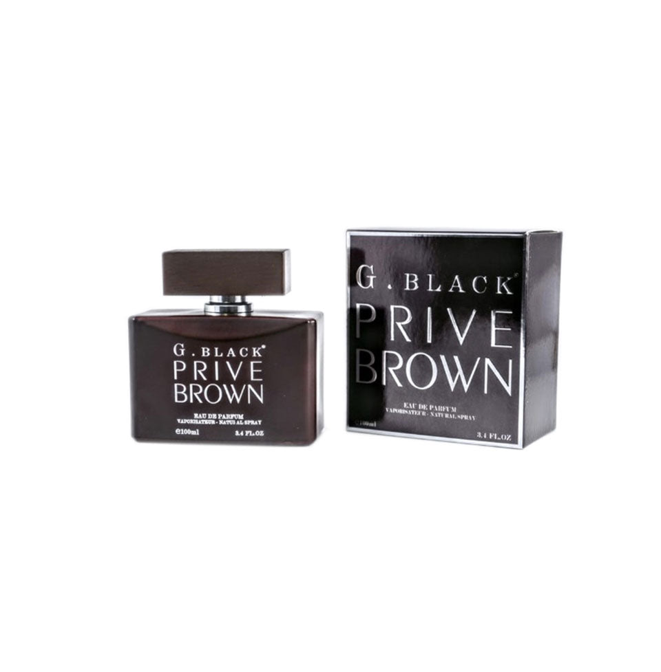 Paris Corner G Black Prive Brown Eau De Parfum 100ml For Men & Women