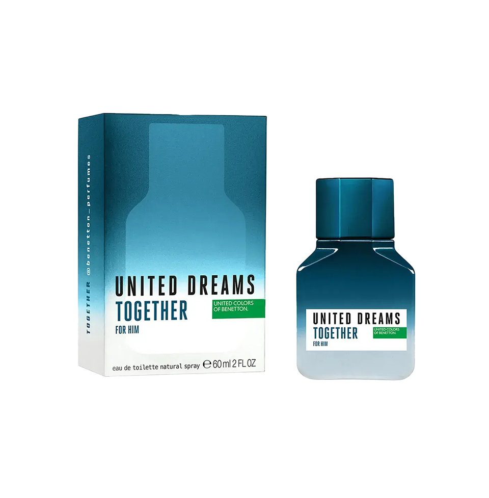 United Colors Of Benetton Together For Him Eau De Toilette 60 ML