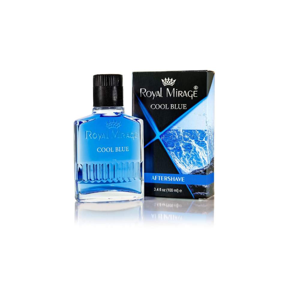Royal Mirage Cool Blue Aftershave 100ml For Men