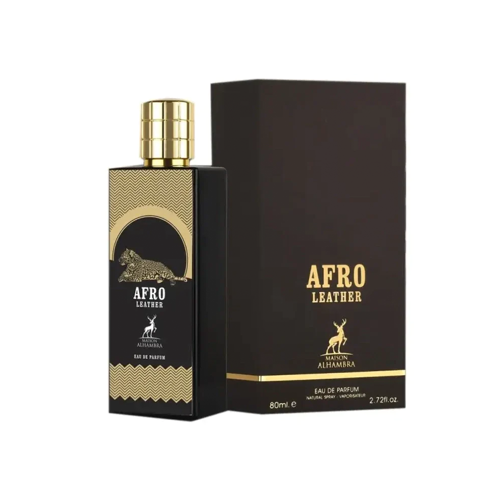 Afro Leather By Maison Alhambra EDP for Men & Women 80ml